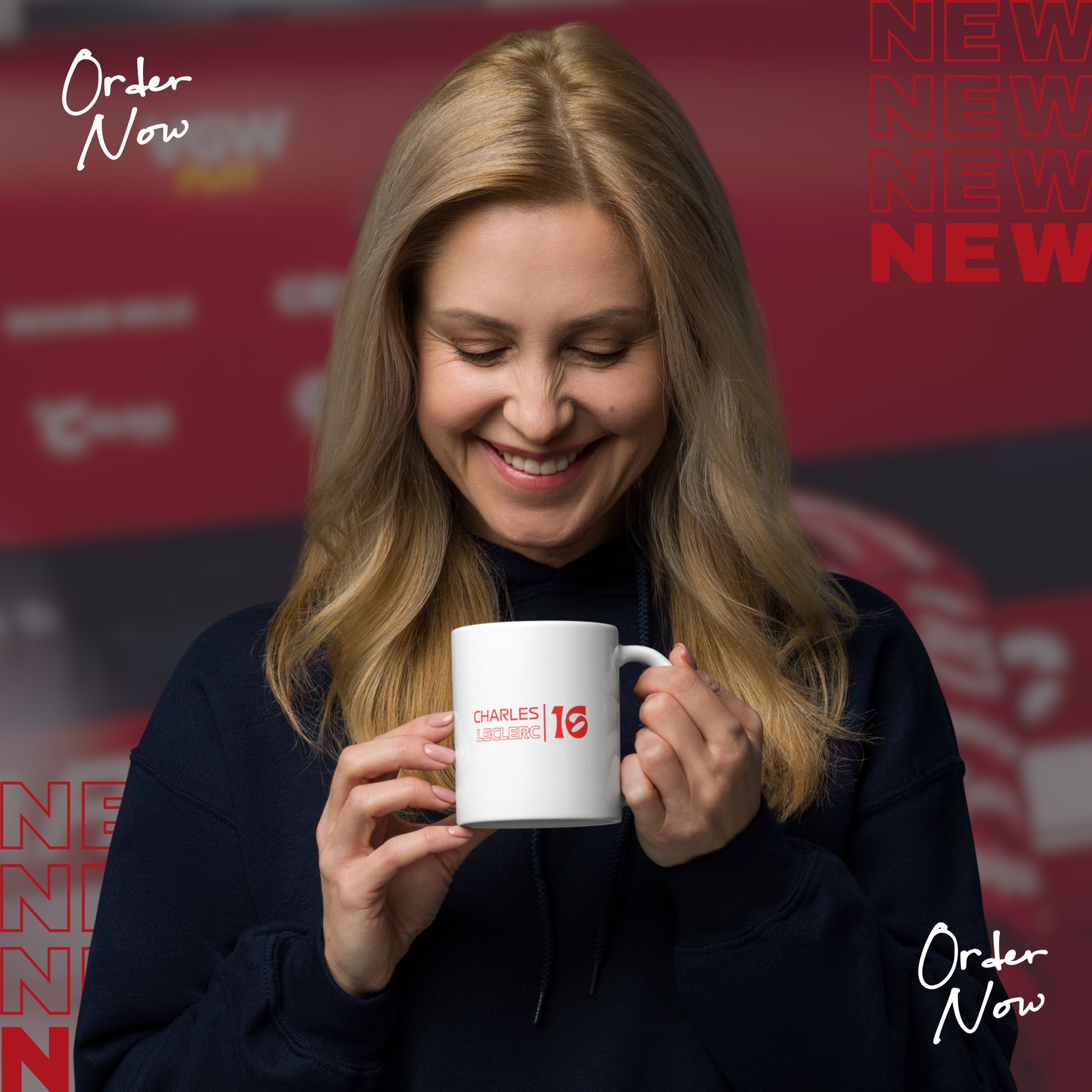 Charles Leclerc F1 Mug – Double-Sided Design