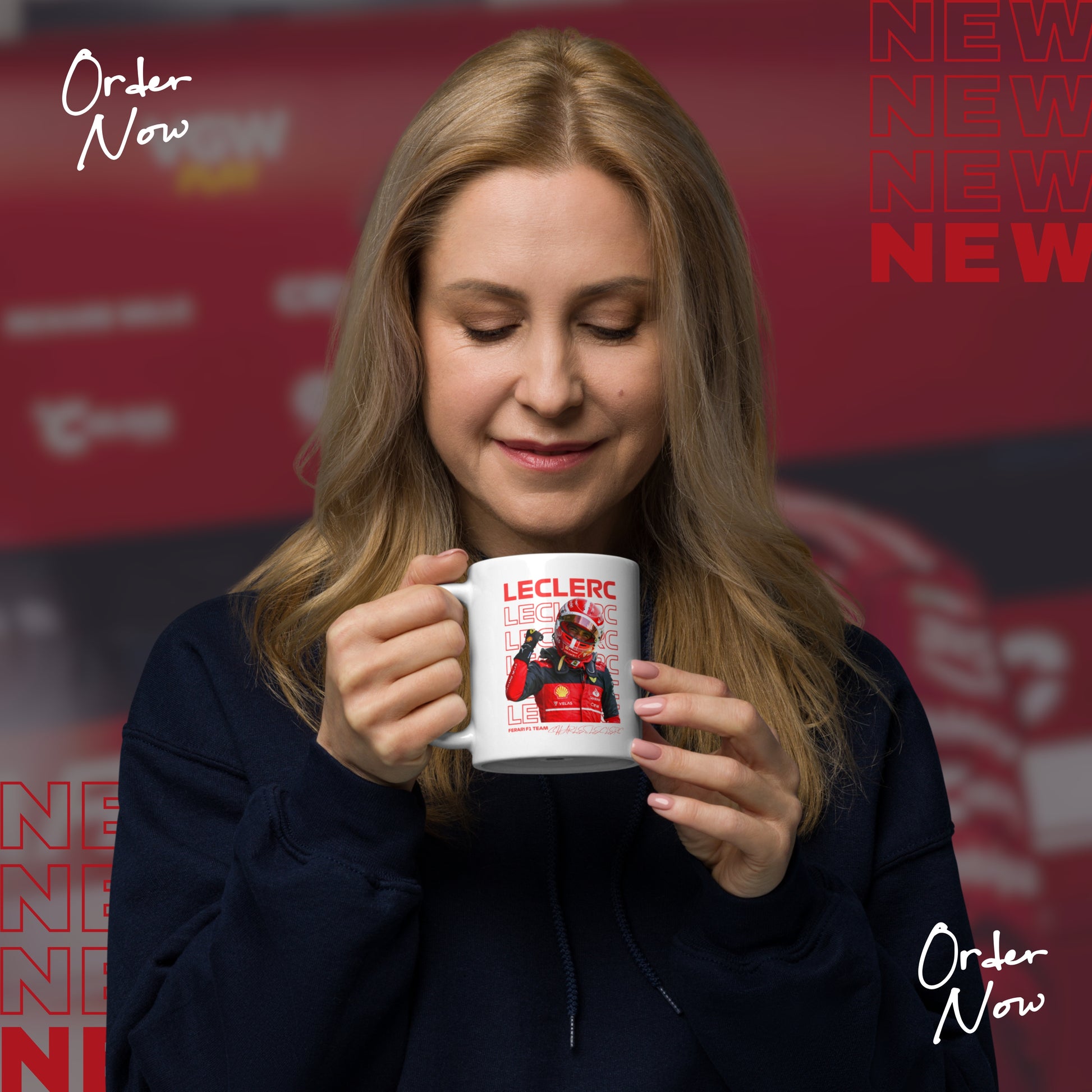 Charles Leclerc F1 Mug – Double-Sided Design