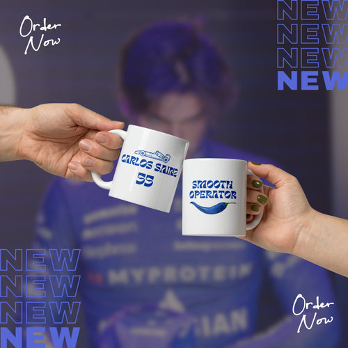 Carlos Sainz "Smooth Operator" Mug