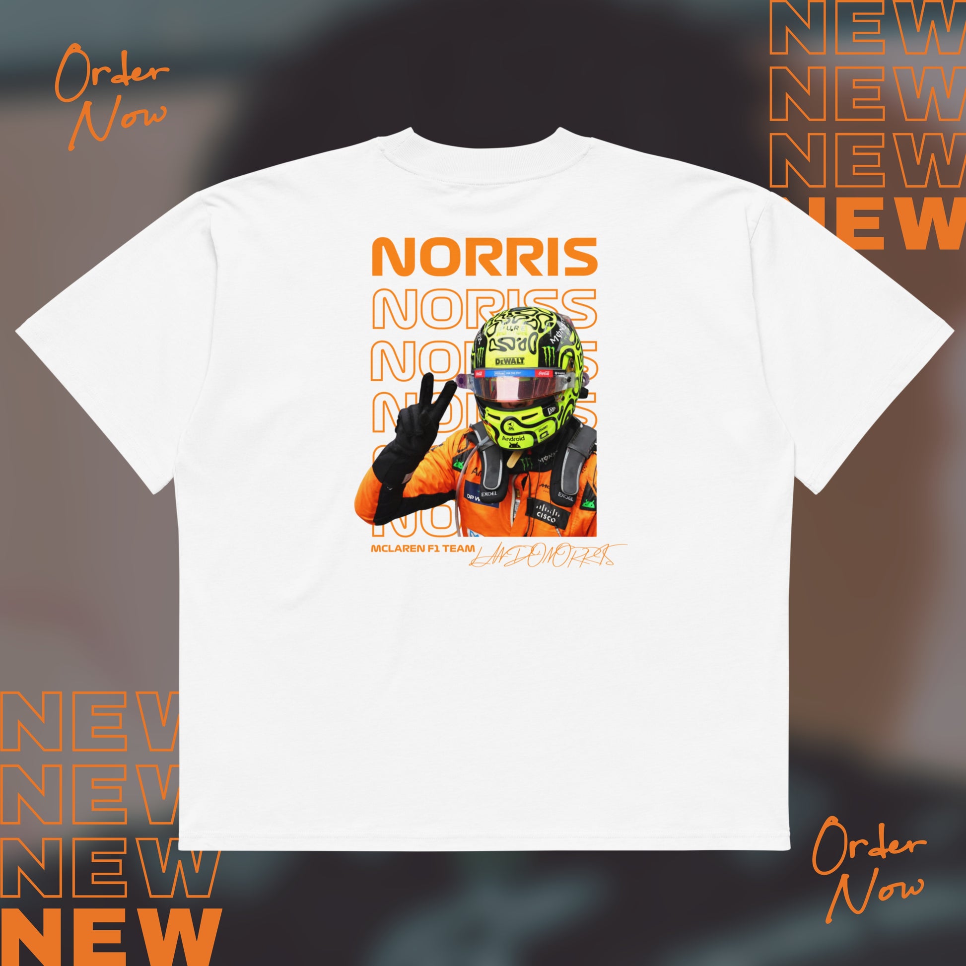Lando Norris “Peace Out” Tribute T-Shirt