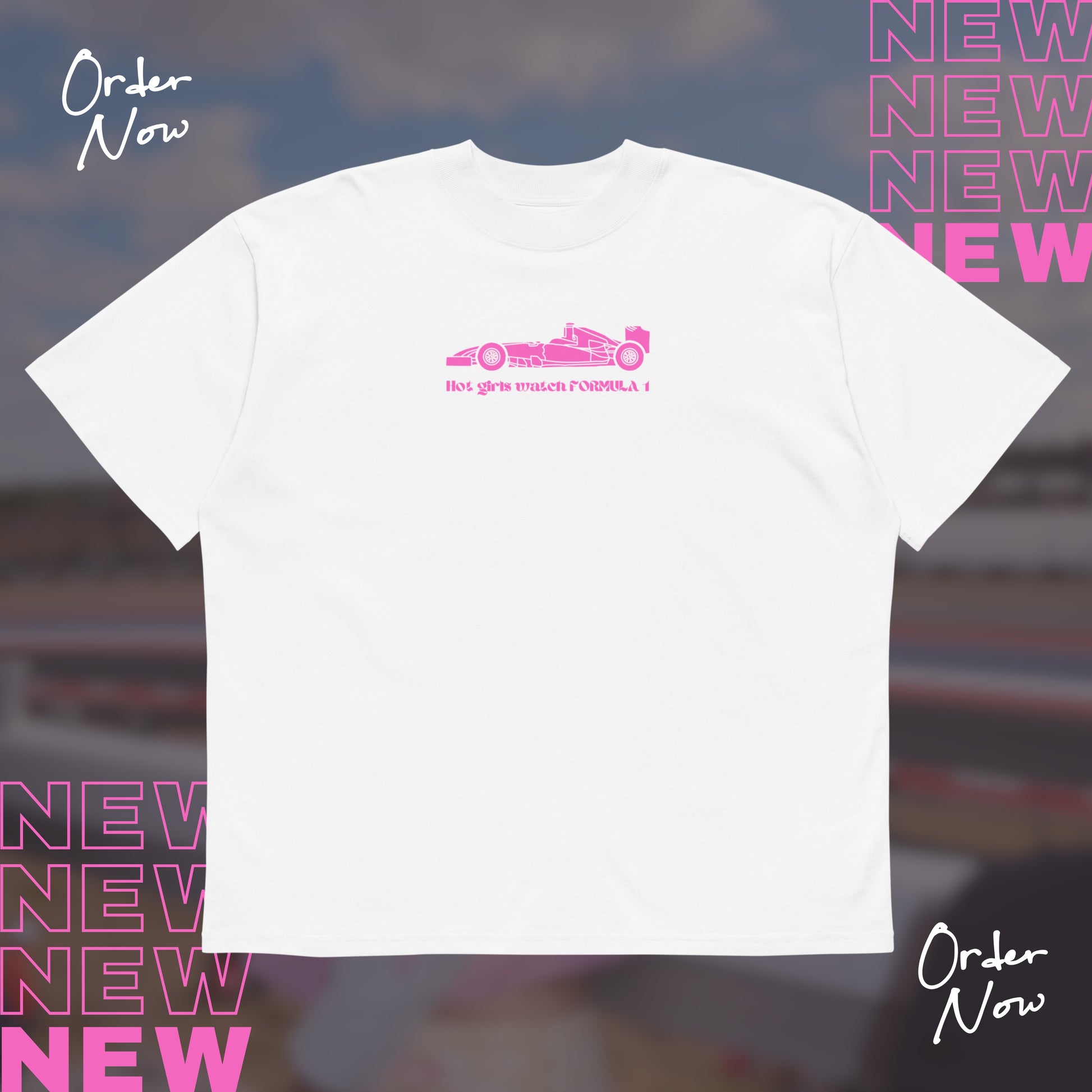 Hot Girls Watch Formula 1 Tee