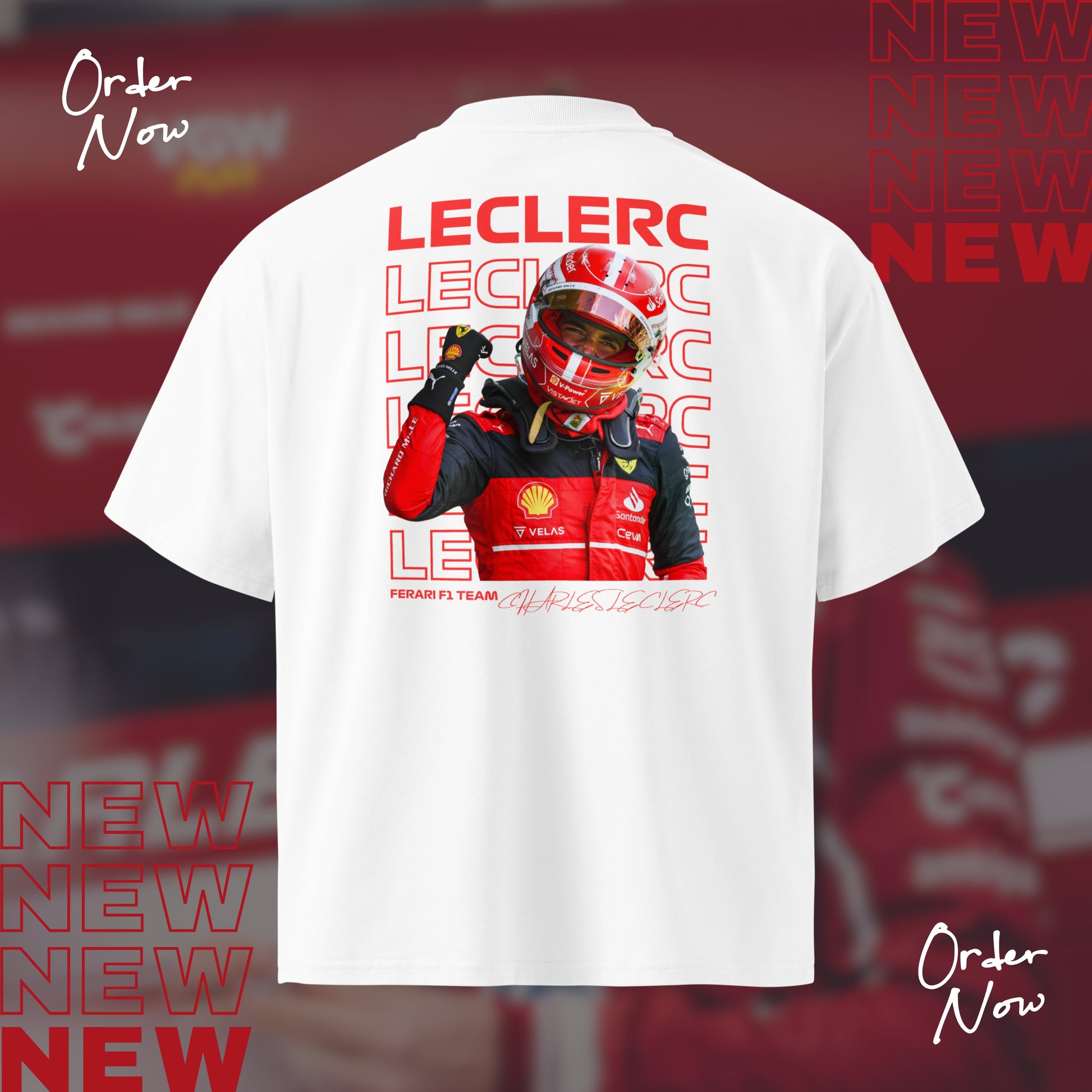 Charles Leclerc F1 Tribute Tee