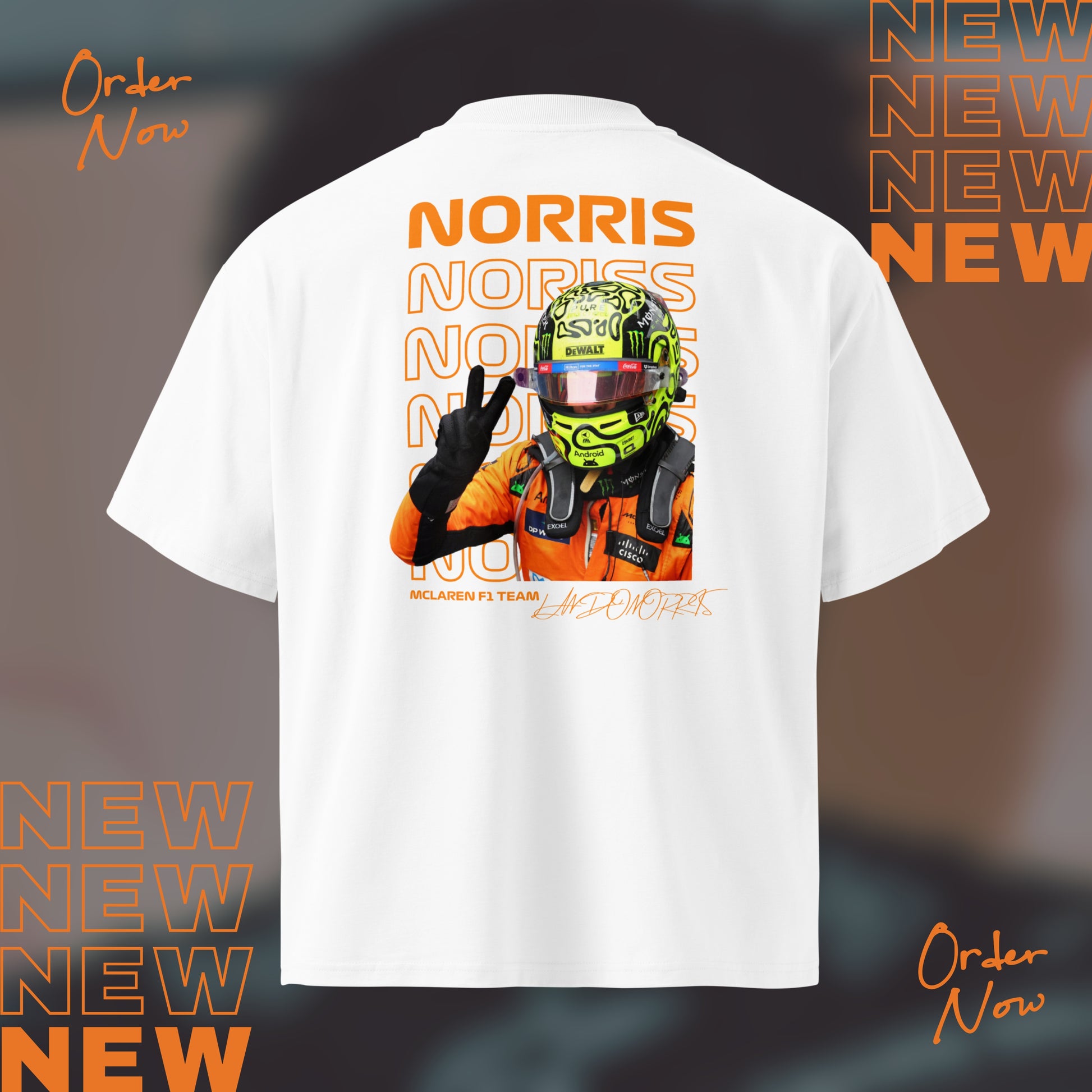 Lando Norris “Peace Out” Tribute T-Shirt