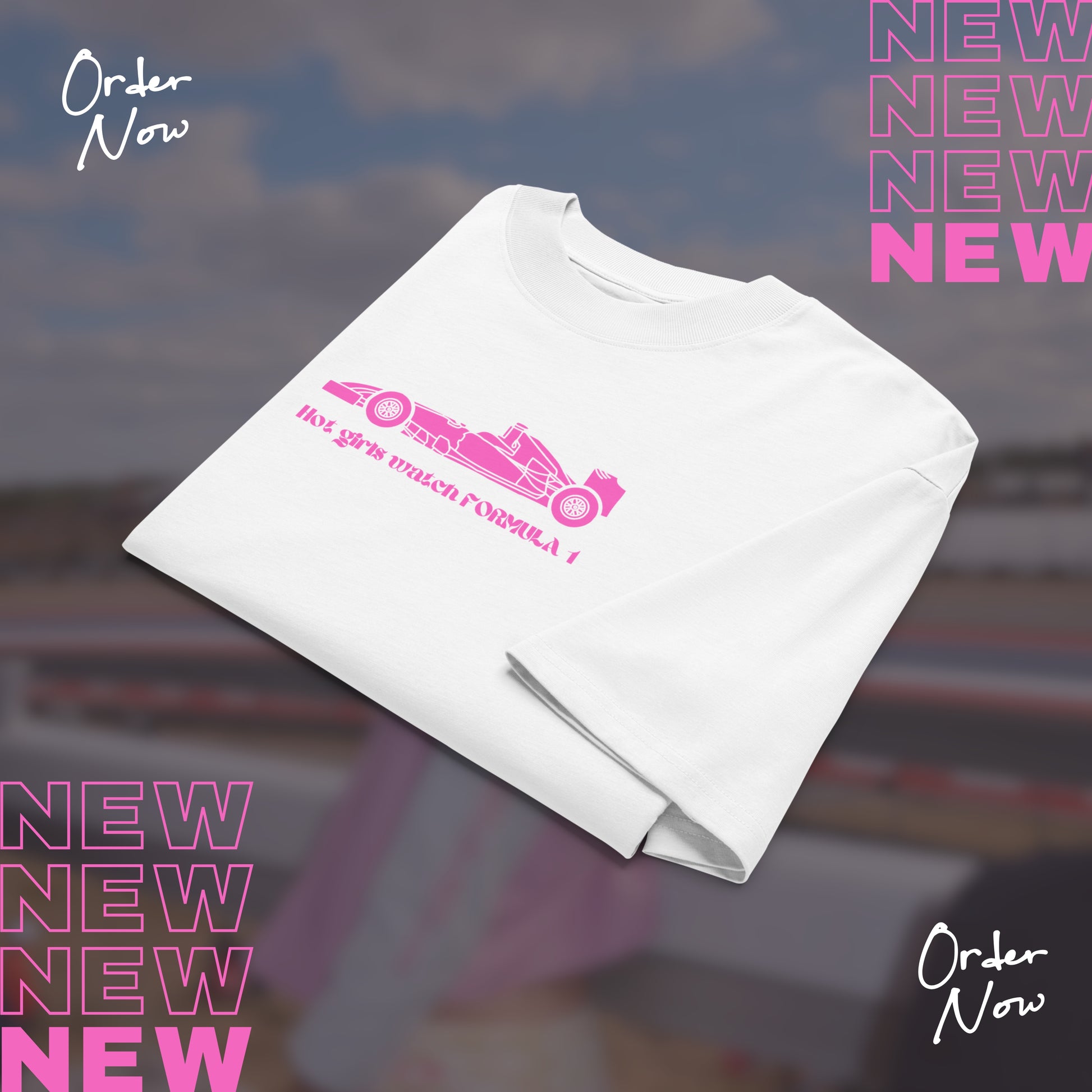 Hot Girls Watch Formula 1 Tee
