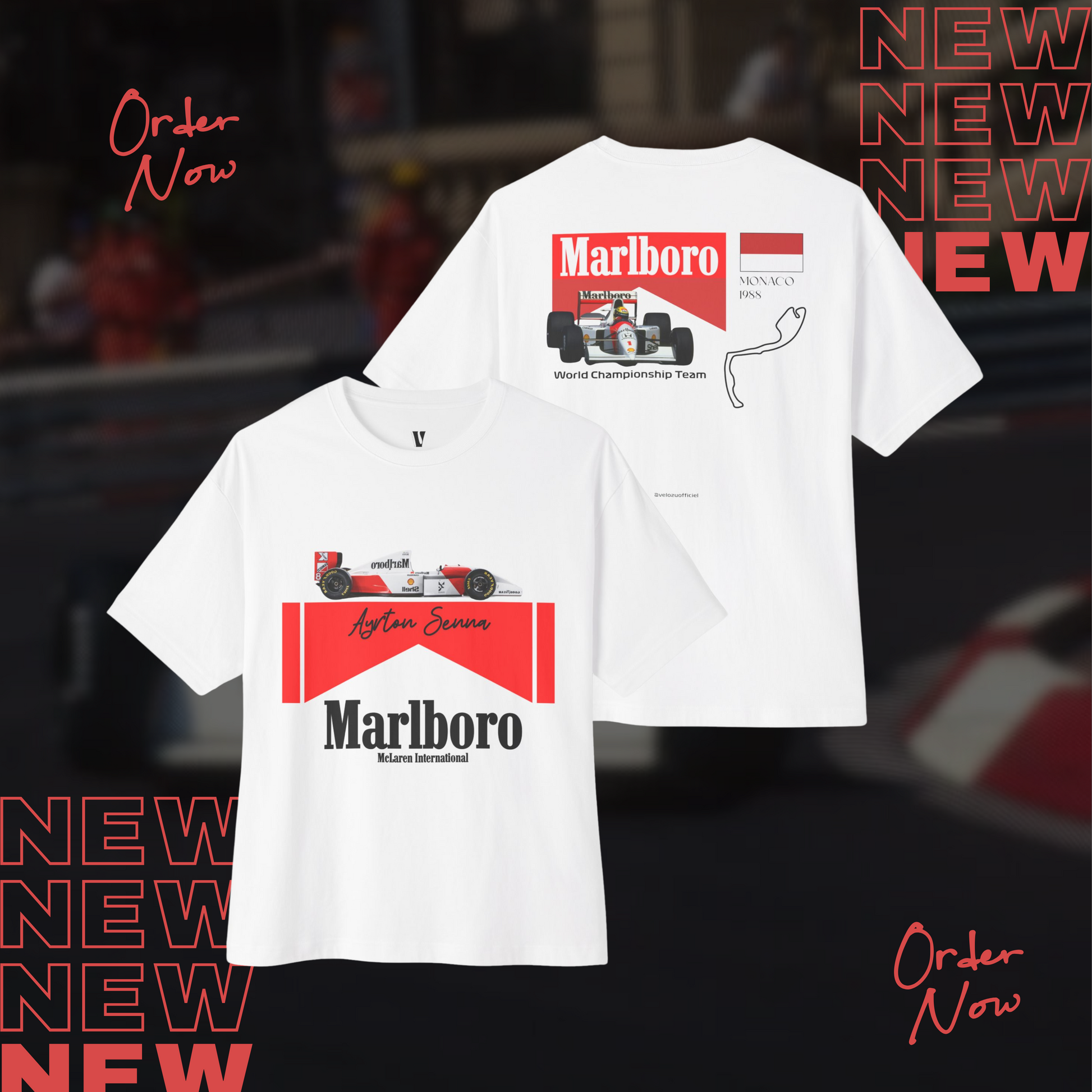 Vintage F1 Legends – Senna ‘88 Tribute